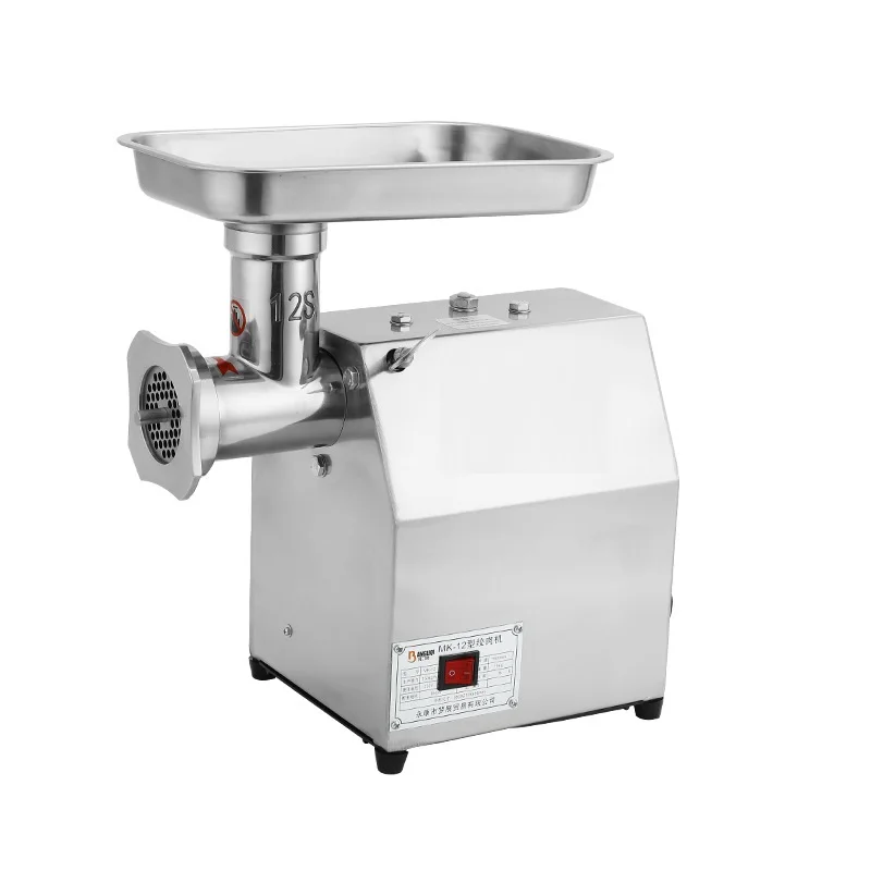 

Multifunctional Electric Meat Grinder Small Household Stuffing Stainless Meat Mincer Commercial Desktop Sausage Enema Machine