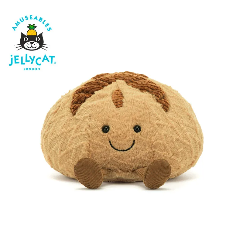 

Оригинальная плюшевая игрушка Jellycat Amuseables Francis Sourdough из Великобритании, супермягкая, милая, креативная, в виде еды, мягкая кукла, подарок для детей