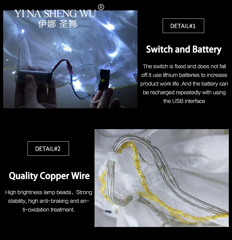 1 قطعة 100% الحرير الرقص الشرقي LED الحجاب 4 ألوان الرقص الشرقي مرحلة الأداء الدعائم الرقص الشرقي اكسسوارات LED الحجاب الحرير 4 أحجام #6