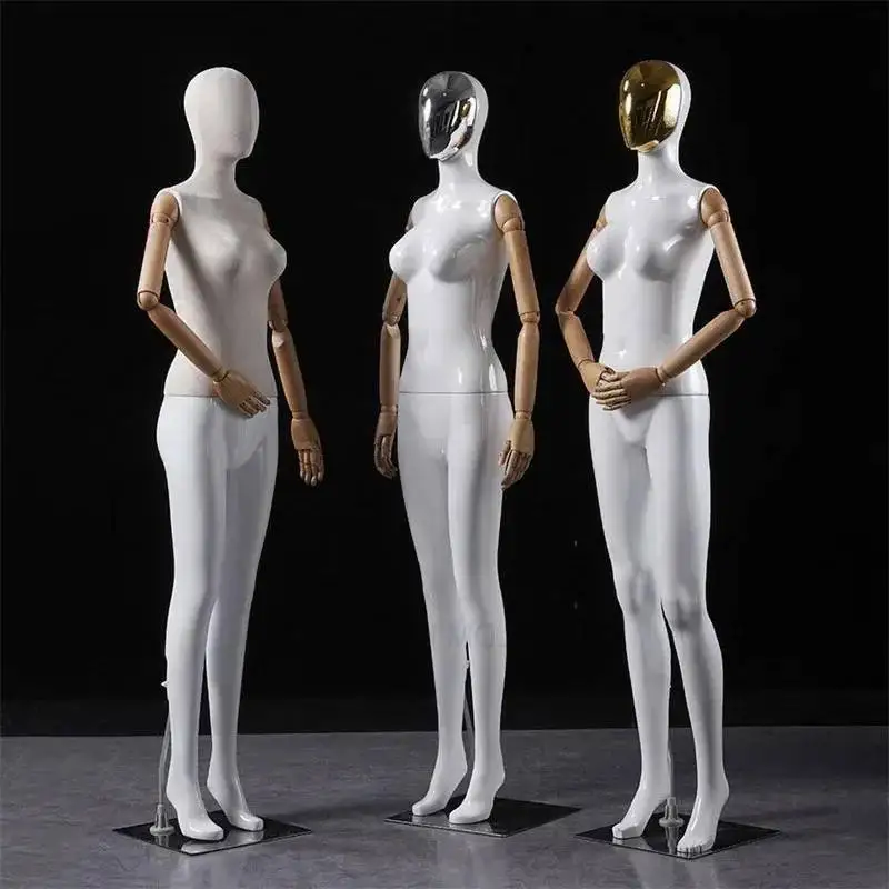 

Body Display Wedding with Clothing Dress Prop Full Model Female Mannequin Clothing Movable Arms Store Window Display Mannequin