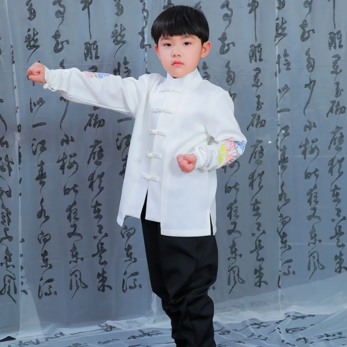 set-uniforme-tai-chi-per-bambini-primavera-autunno-abbigliamento-per-arti-marziali-wushu-per-ragazzi-e-ragazze-per-esibizioni-competizioni-e-allenamenti