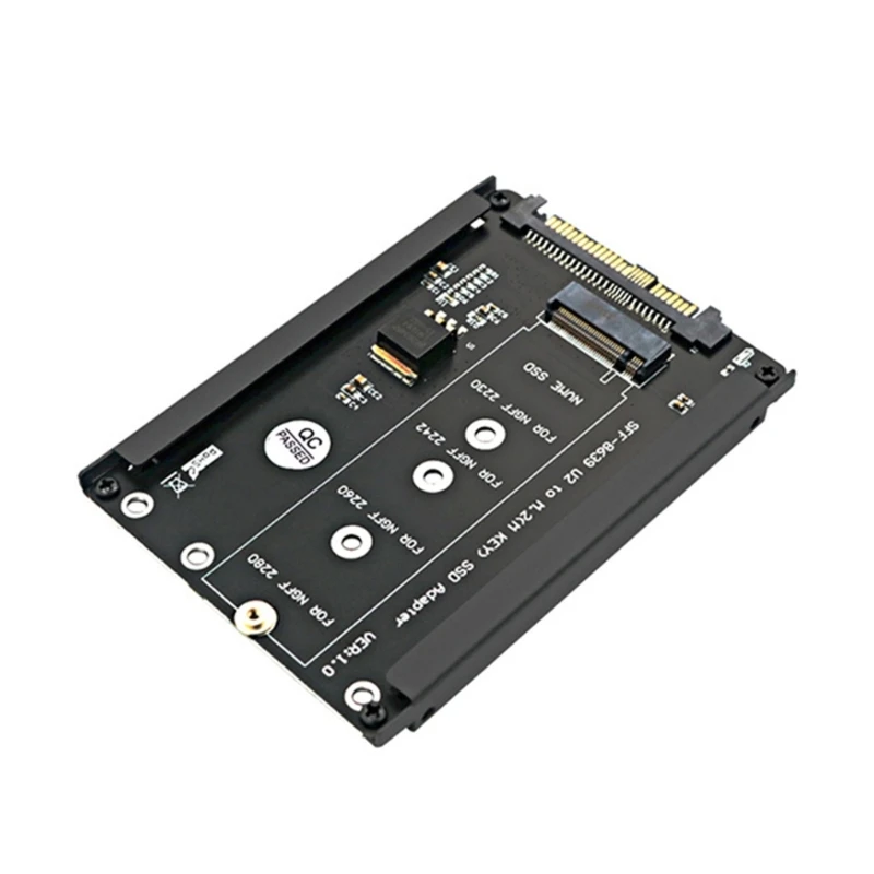 SSD アダプター M.2 SSD から U.2 アダプター M.2 NVMe キー SSD から PCI-e SFF-8639 アダプター PCIe コンバーターデスクトップ用