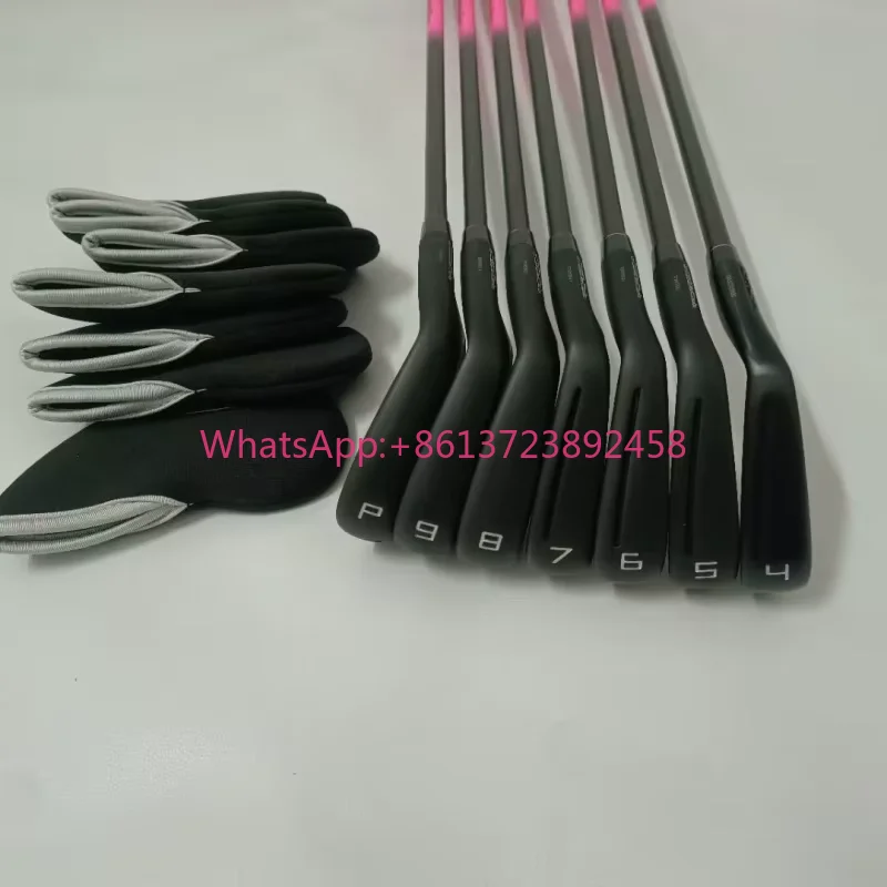 Find Similar Icon Black Color Golf Irons 7pcs Per Set 4/5/6/7/8/9/PW Steel Graphite Shaft R/S Flex Golf Irons