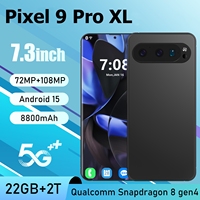 Android 15 Global Version Smartphone Pixel 9 Pro XL 7.3 FHD 22G 2TB 8800mAh 5G Network Snapdragon 8 Gen4 Original Unlocked Phone