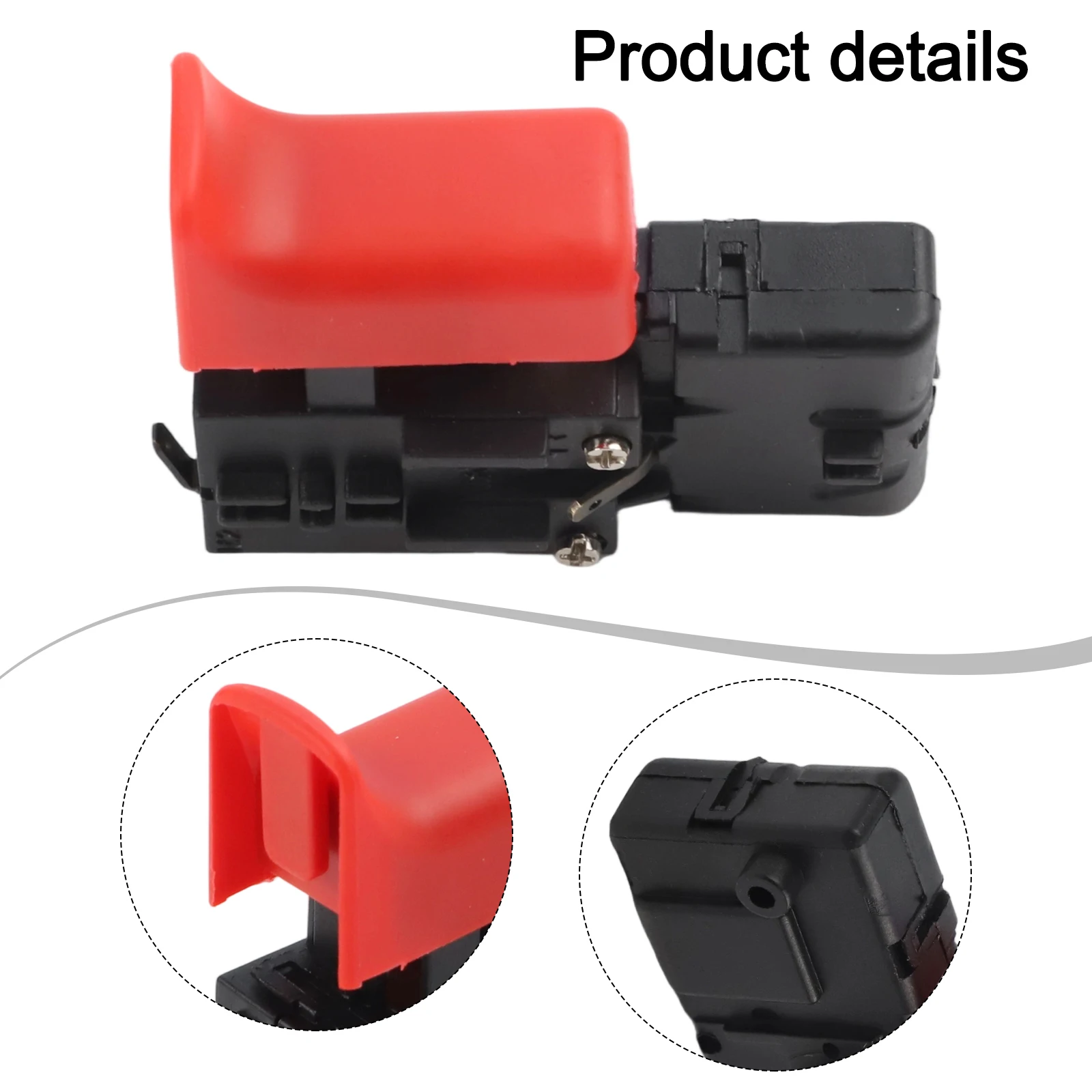 

Power Tool Switch Electric-Drill Hammer Speed Control Trigger Push Button Switch For Bosch GBM13RE GBM10RE GBM350RE