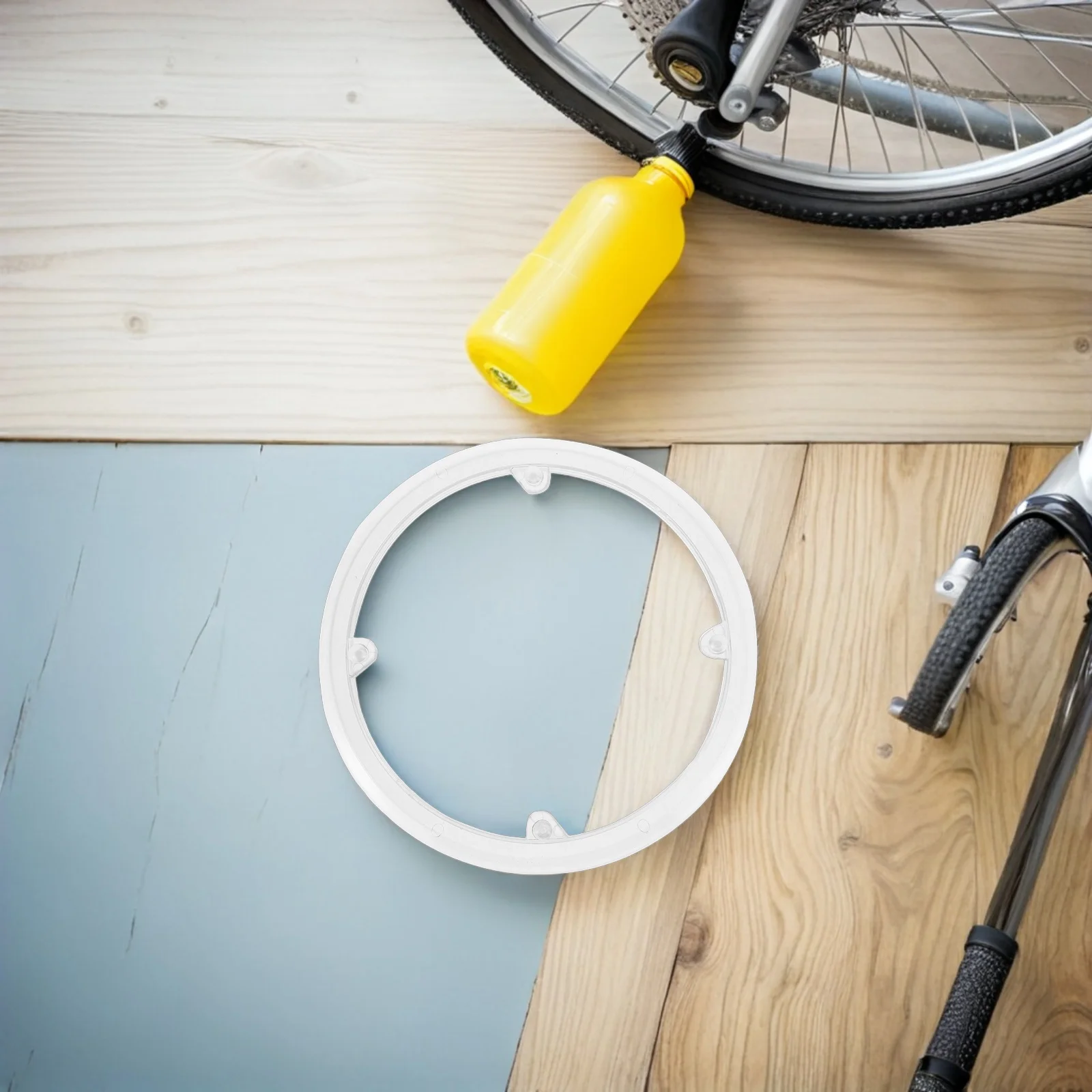 

2Pcs Bicycle Chainring Guard 48T 4 Holes Universal Crankset Cover Sleeve Chain Protector Mountain Bike Sprocket Guard Cycling