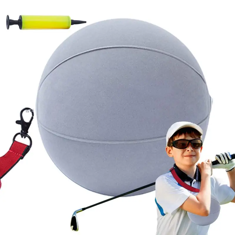 

Smart Ball Golf Golf Swing Trainer Aid With Air Pump Smart Ball Posture Corrector For Straight Arm Golf Practice Tools To