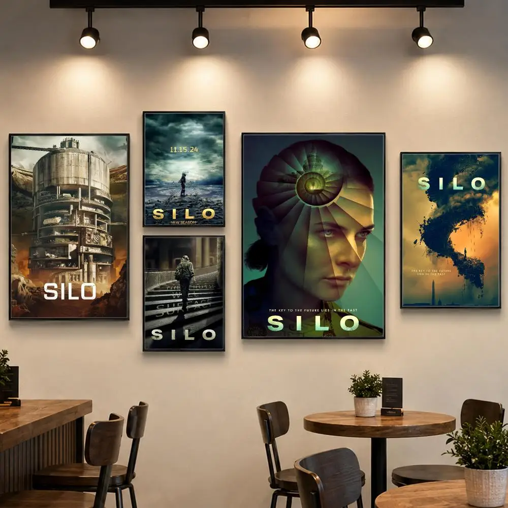 TV Series S-Silo Poster PP Paper Decorative Wall Art for Living RoomsBedrooms Bars Cafes Stylish Home Decor Gift