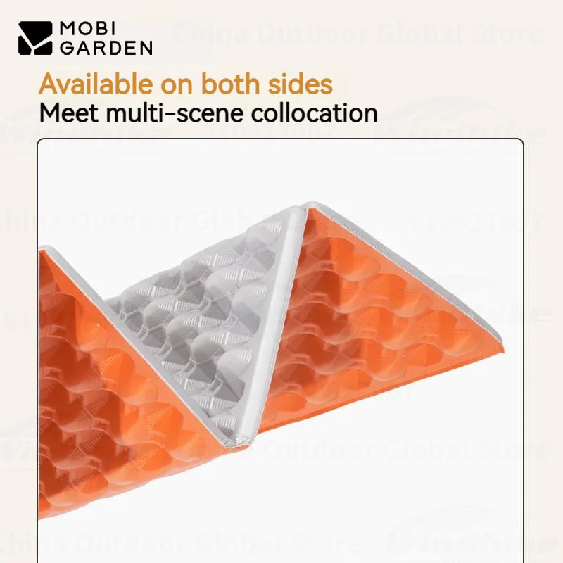 

MOBI GARDEN Egg Nest Aluminum Foil Thickened Moisture-proof Mat High Altitude Outdoor Hiking R2.6 Portable Folding Camping Mat