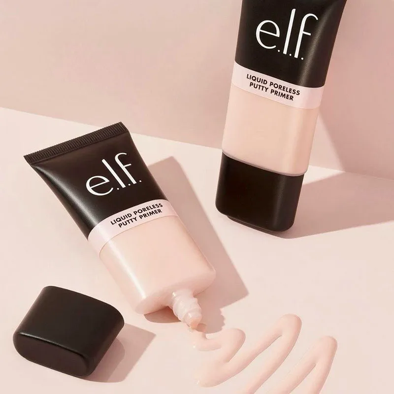 Elf 28ml Liquid Poreless Putty Primer Cream Texture Facial Makeup Base Pore Minimizing Oil Control Flawless Nature Cosmetics