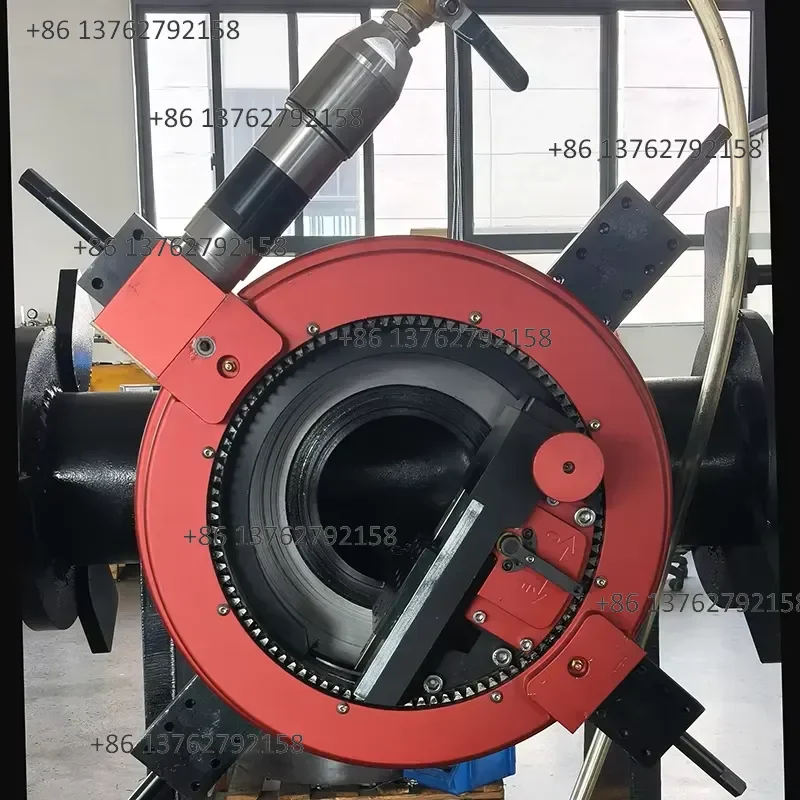 【2026】 SFP-300 Safety Portable External Flange Tool for 0-300mm 0-28rpm Efficiency OD MOUNTED FLANGE FACING MACHINE for