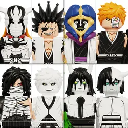 Bloques de construcción WM6164 KDL816 BLEACH, Mini figuras de acción de dibujos animados de Anime, juguete, regalo de Navidad Ichig Jujutsu Kaisen