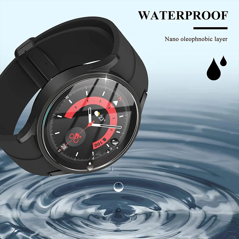 Tempered Glass For Samsung Galaxy watch  5 Pro  45mm Screen Protector Anti-Scratch For Galaxy Watch 5 Pro 45mm Protective film