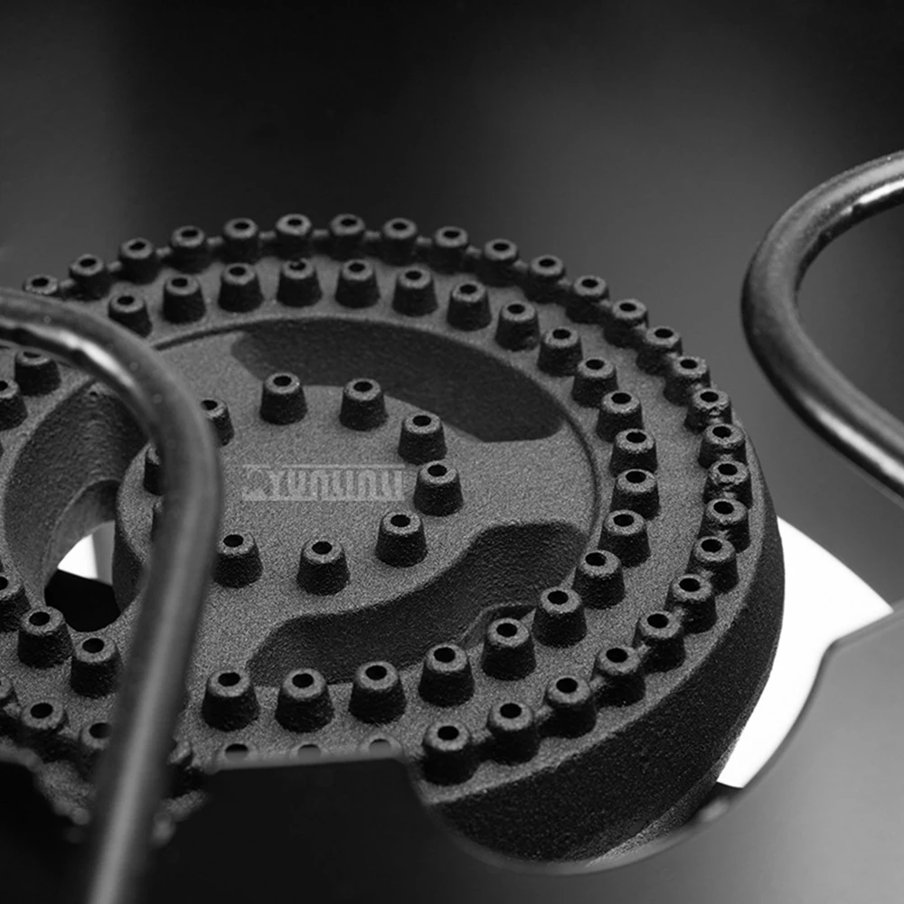 YUNLINLI アップグレードストーブ鋳鉄省エネスタンドクッカー Estufa De Gas Portatill