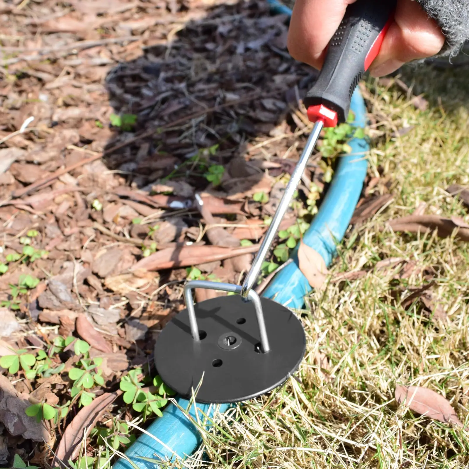Heavy-duty Fence Tubing Stakes Sod Pins Galvanized Steel U-type Garden Staples Holding Lawns Barrier Ground Nails Plant Support