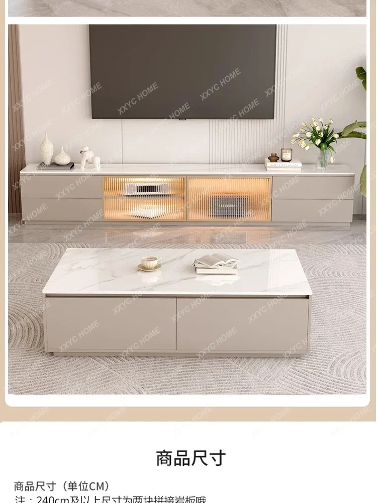 HJ Storage Organizer Tv Stands Living Room Mobile Modern Display Luxury Wood Drawers Tv Table  Archivadores Home Furniture