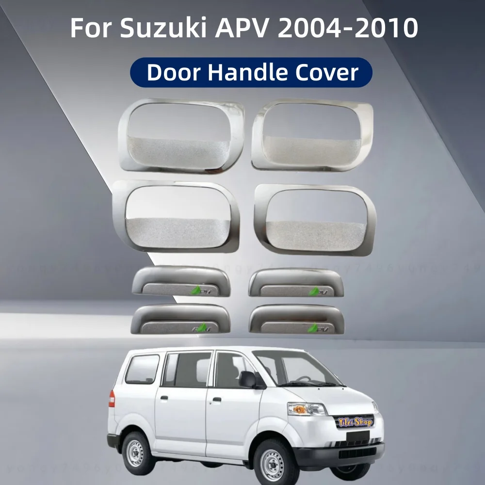 

Для Suzuki APV 2004-2010 Yifei: Новые хромированные накладки на дверные ручки (стиль наклейки)