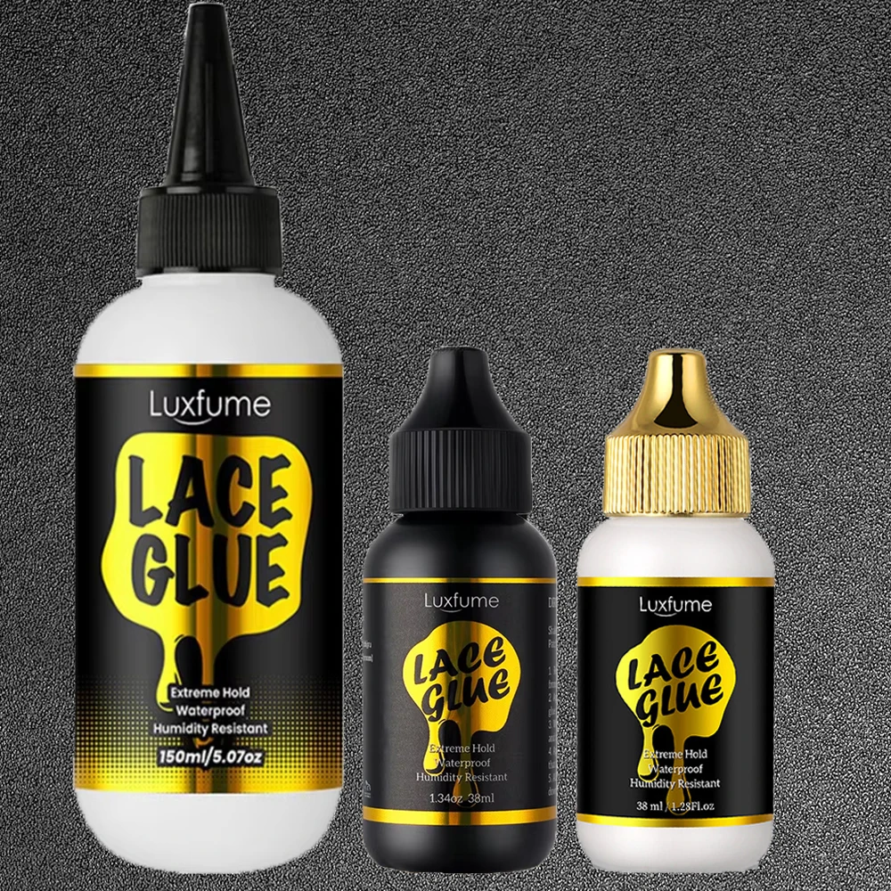 

150ML/38ML wig installation kit set glue Wig Glued strong glue adhesives for lace front waterproof edge control for lace wigs