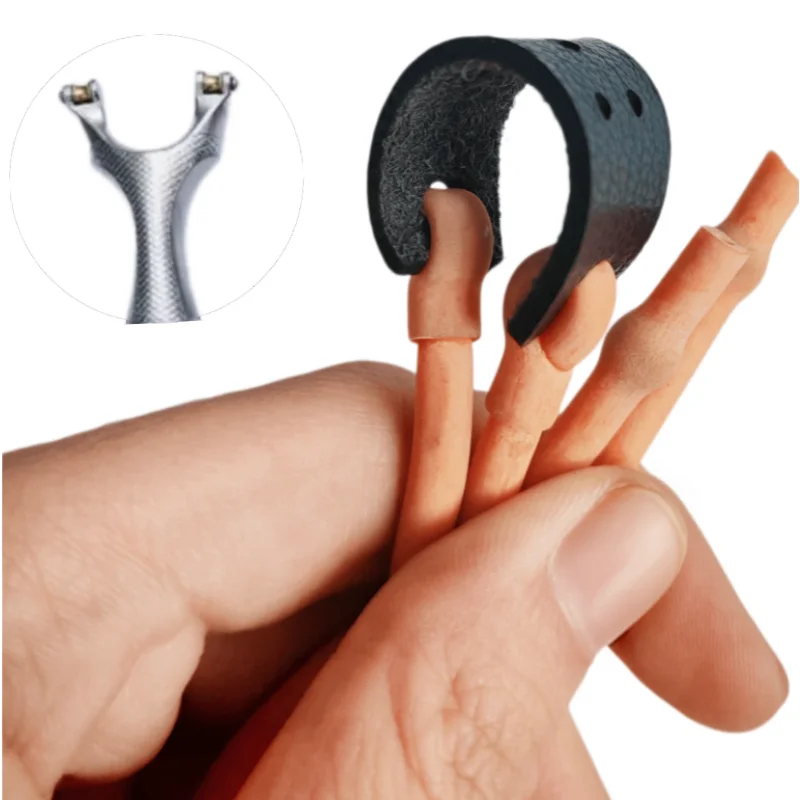 Slingshot Rubber Band Set High-elastic Latex Round Replacement Bands for Outdoor Slingshot Shooting Practice