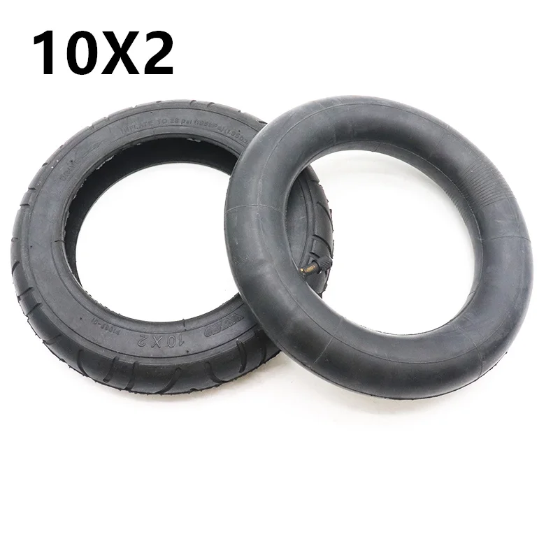 10X2 Inches Tires for Xiaomi Mijia M365 Mi Electric Scooter Tyres Thicker Inflation Wheel Tyre Outer Inner Tube Pneumatic Tyre