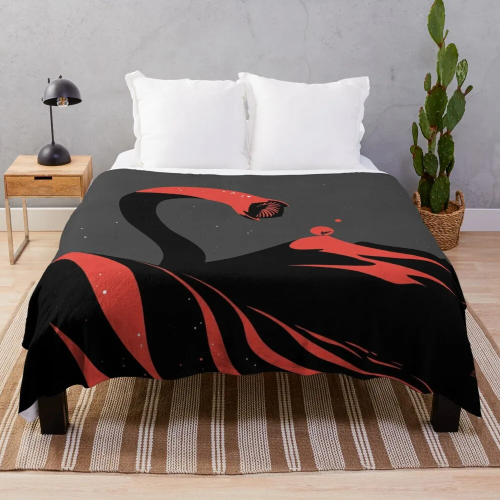 Sandworm. Dune Throw Blanket Hair Soft Plush Plaid Decoratives Luxury St Sofa Quilt Blankets