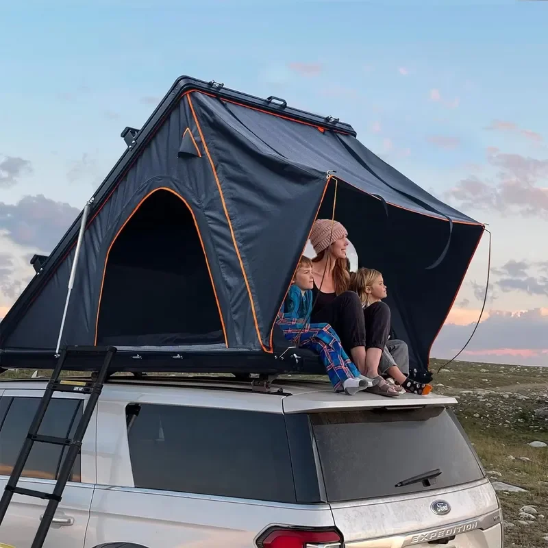 OEM Custom Easy Setup ABS Hard Shell Roof Top Tent for Outdoor Camping SUV Car Rooftop Tent - view 2