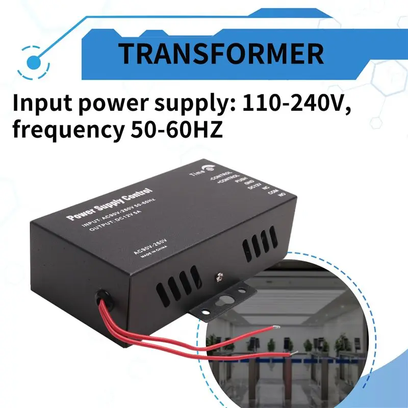 ABZW Access Control Power Supply Transformer Door System Adapter AC110-240V Covertor System Machine DC12V