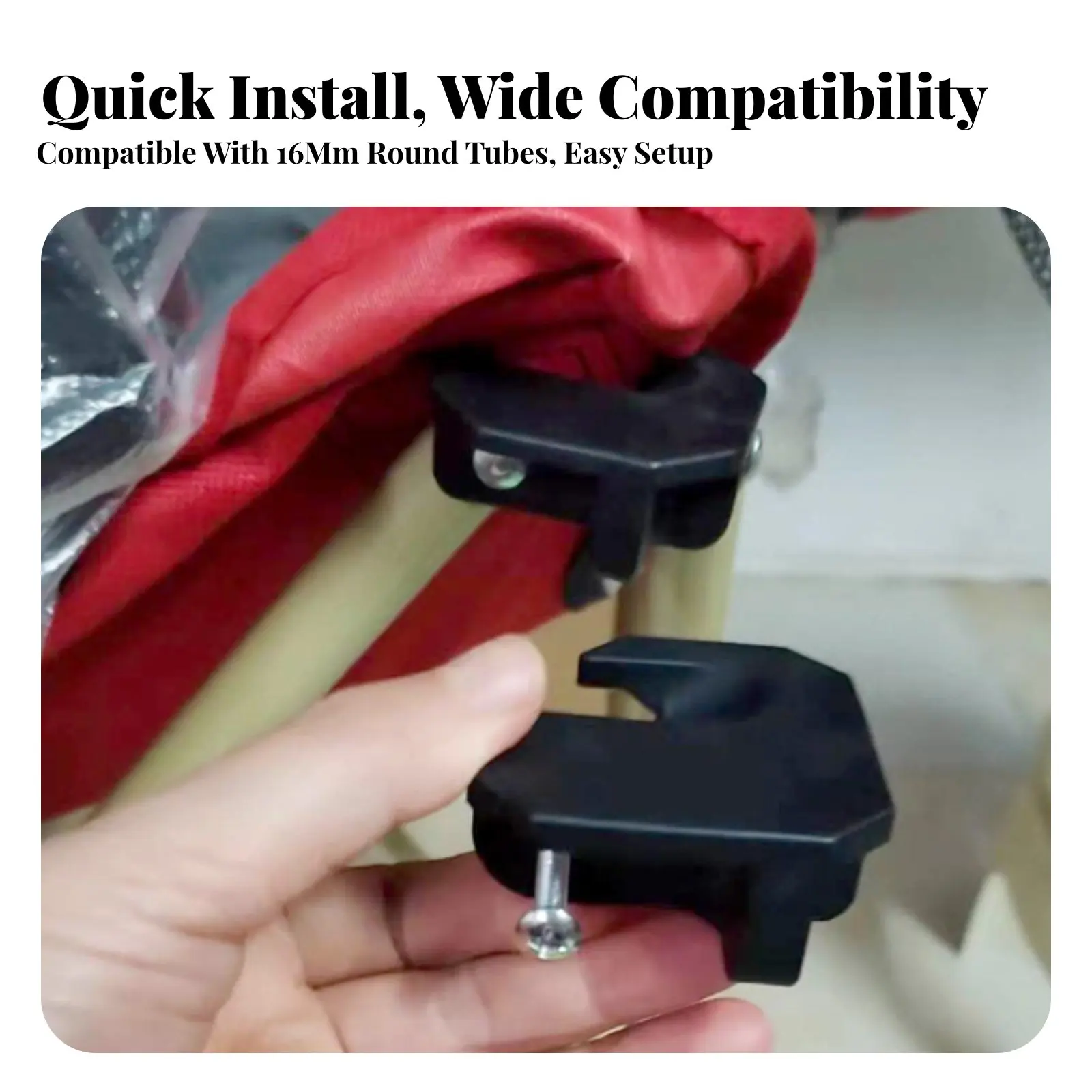 Folding Chair Connector Assortment Wide Compatibility Camping Chair Joint Connector Cost-Effective sturdy for Fishing, rearyard