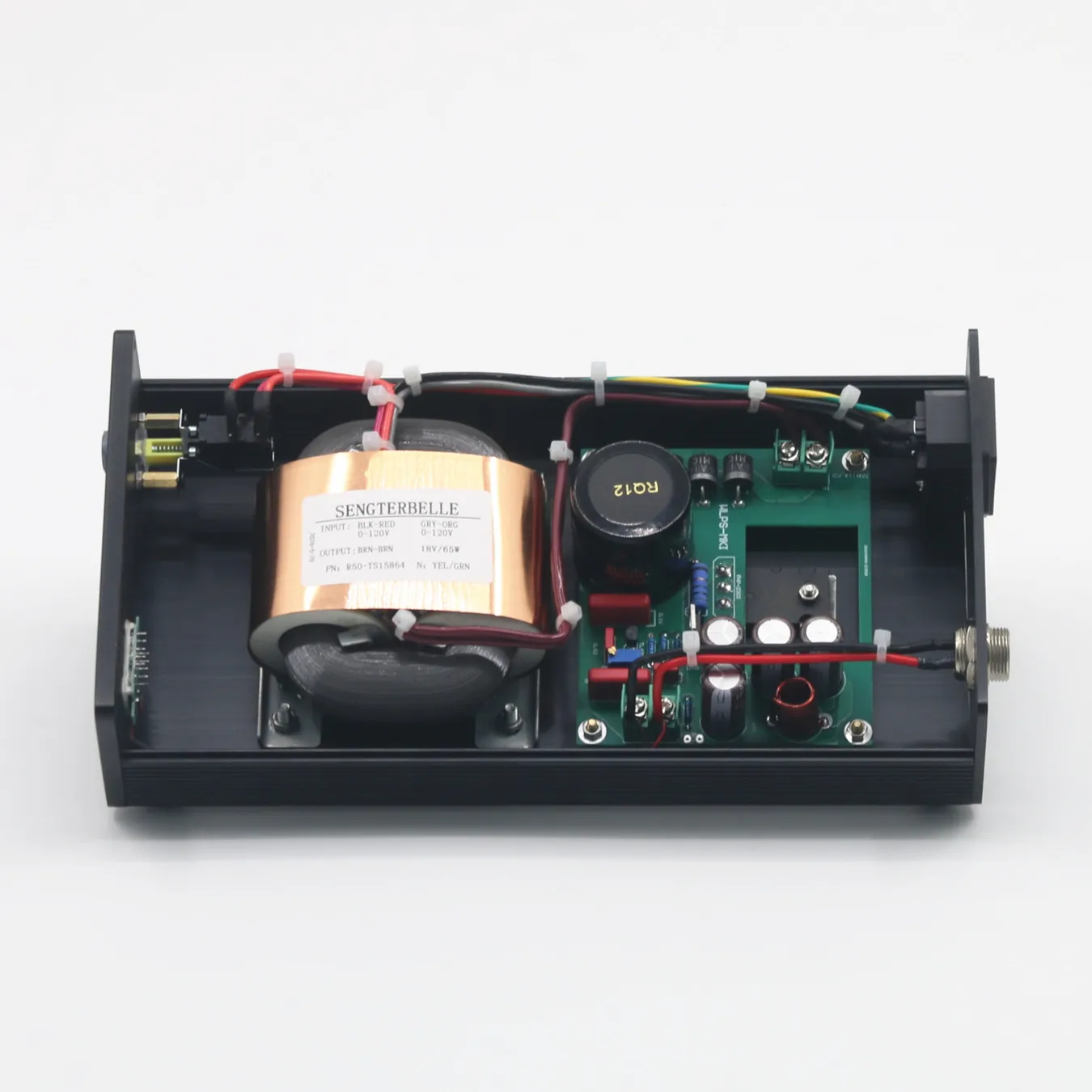60W R-core Transformer DC Regulated Linear Power Supply DC5V 12V 24V For Audio Bluetooth Decoder Set Top Box view 5