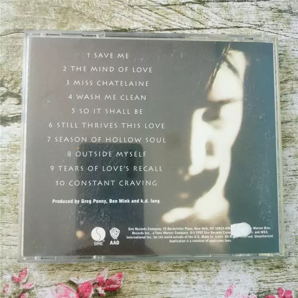 K.d. Lang Ingenue CD Adult Contemporary Country Pop Soft Folk Jazz Vocals Original Sealed Classic Masterpiece Collector's Gift image 3