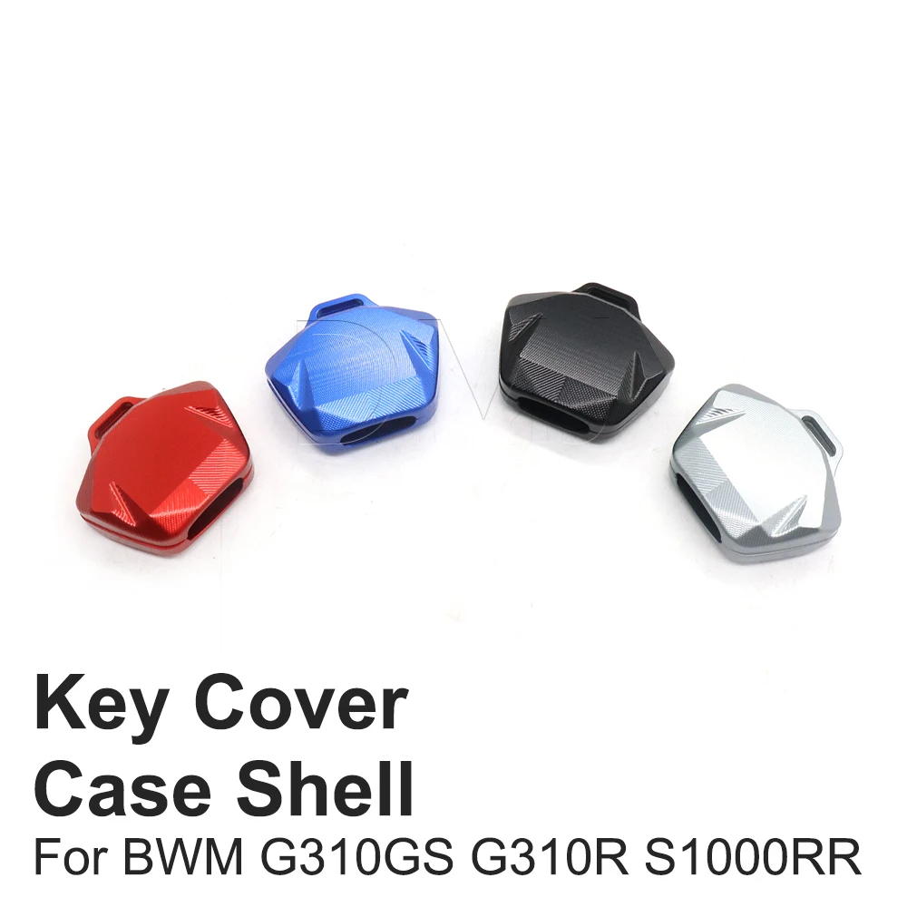 Motorcycle CNC Key Cover Case Shell Keys Decorative Cover For BWM G310 R GS S1000R C650GT F 700 800 GS F800R K1200R R1200GS