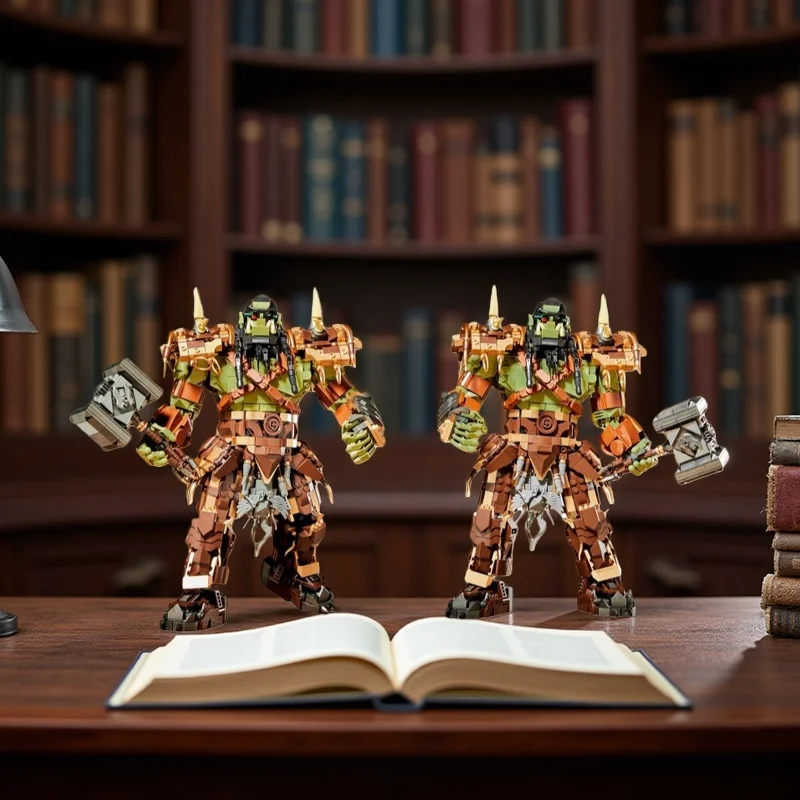 1776PCS Classic Orc building block toy, home decor figurine and personal game collection, holiday gift