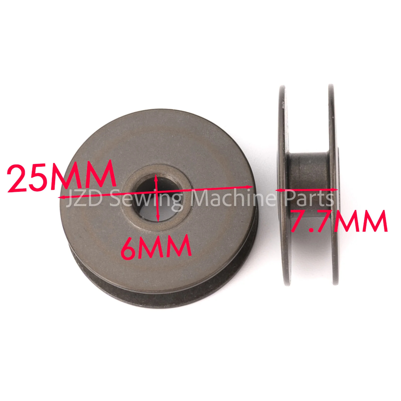 

25MM ALUMINUM BOBBIN FOR JUKl 761 771 781 2280 2284 2290 SINGER 107G, 107W, 140W, 143G, 143W SEWING MACHINE