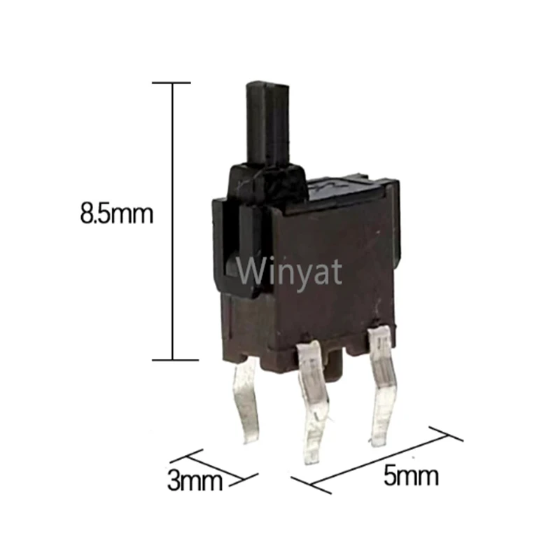20pcs Microswitch 8.5mm Height TV DVD/EVD Cabinet Door Detection Switches Camera Switches