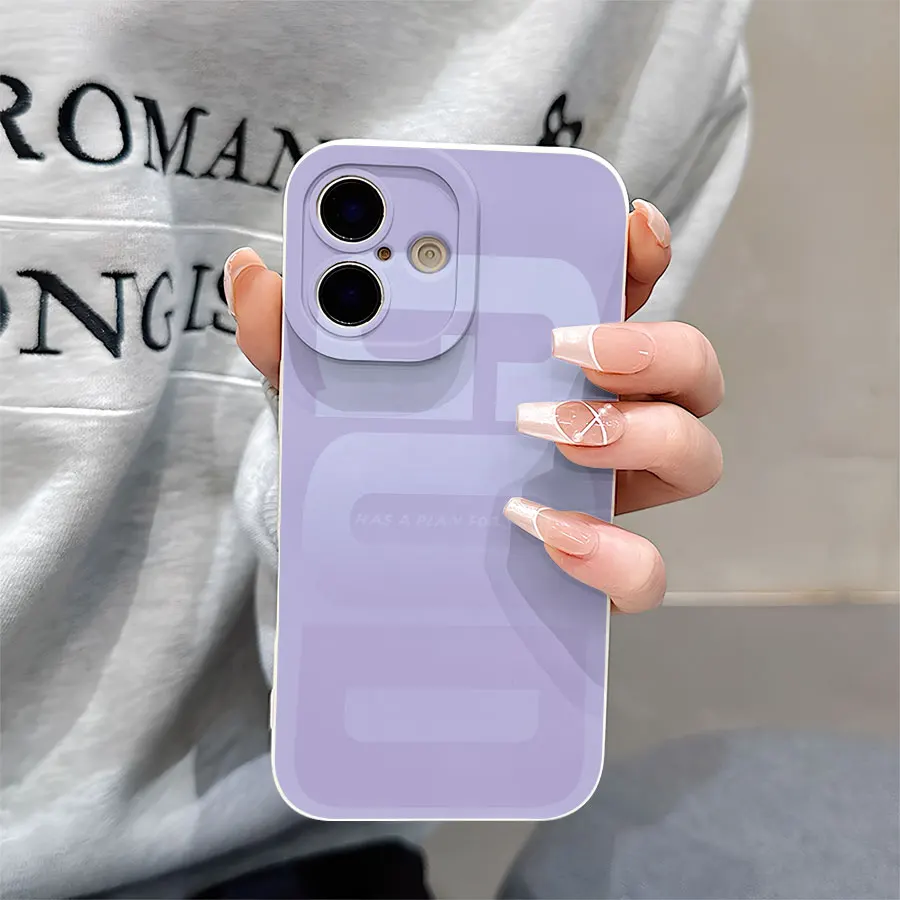 Coque de téléphone souple en TPU mat Angel Eye, compatible avec la protection Plus360 degrés pour iPhone 17 à 11 Pro Max