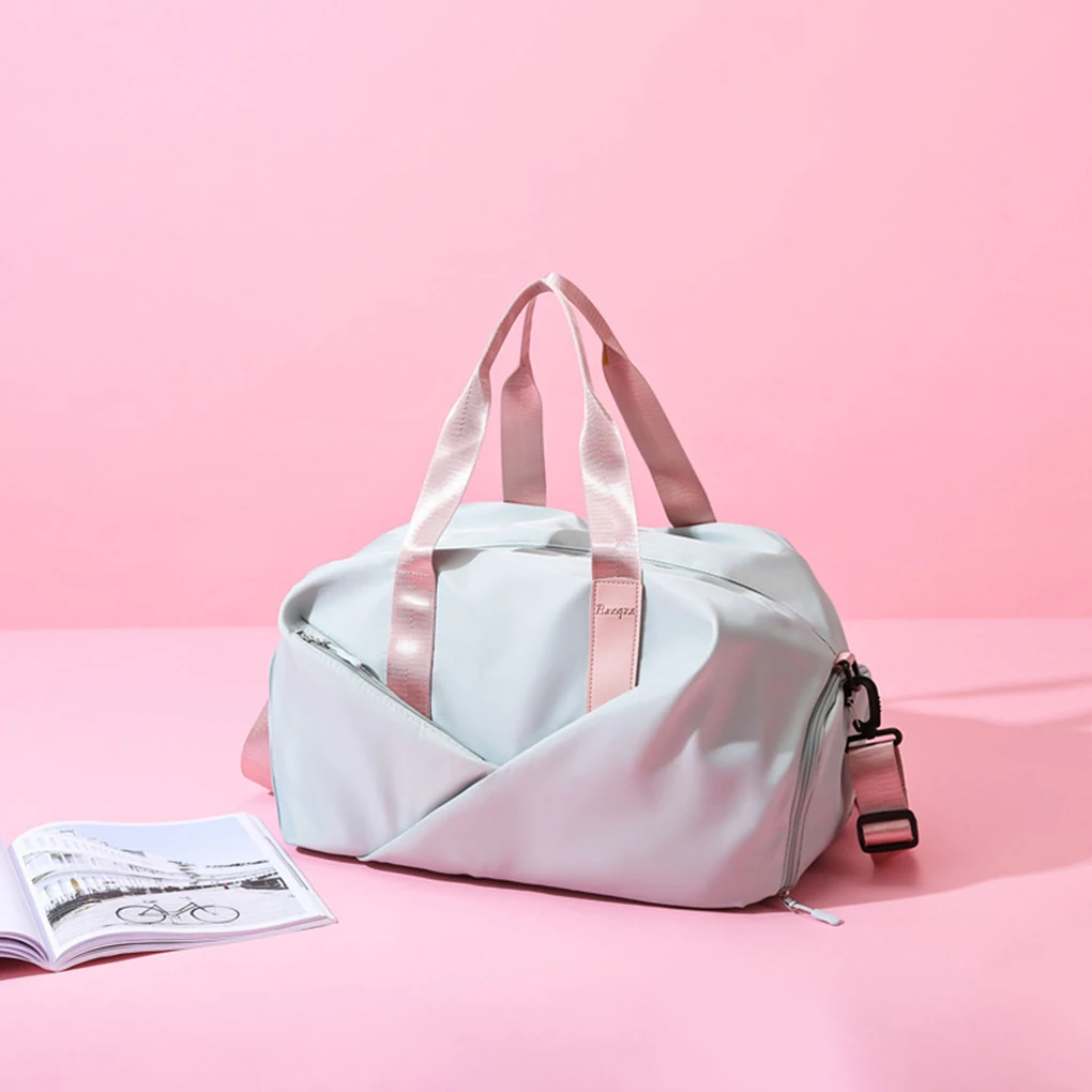 Gym Bag Ladies Stylish Swimming Bag With Wet Compartment And Shoe Compartment Sports Backpack Ladies