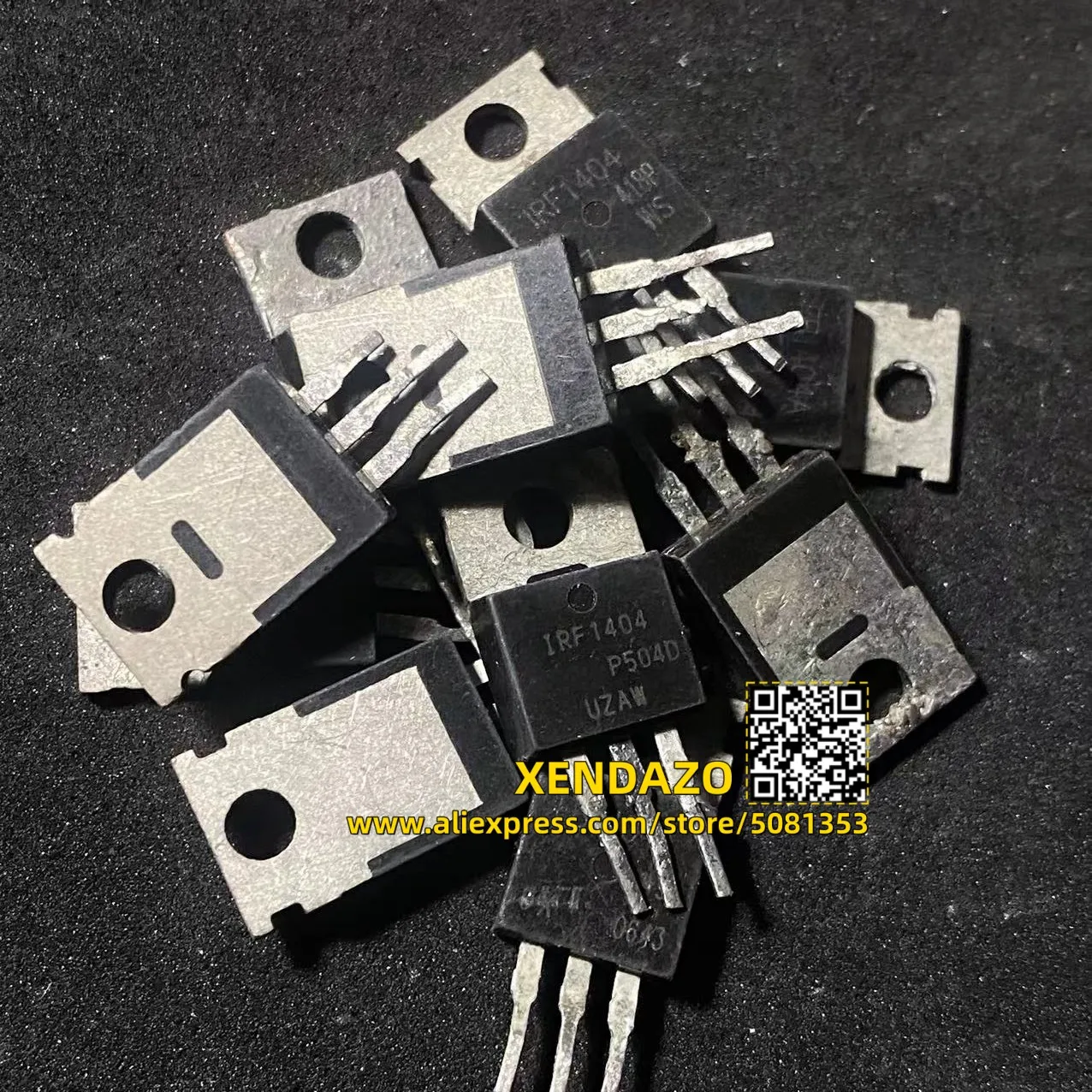 10PCS/LOT IRF1404 IRF1404Z F1404 F1404Z IRF1404PBF 162A 40V TO-220 Power MOSFET