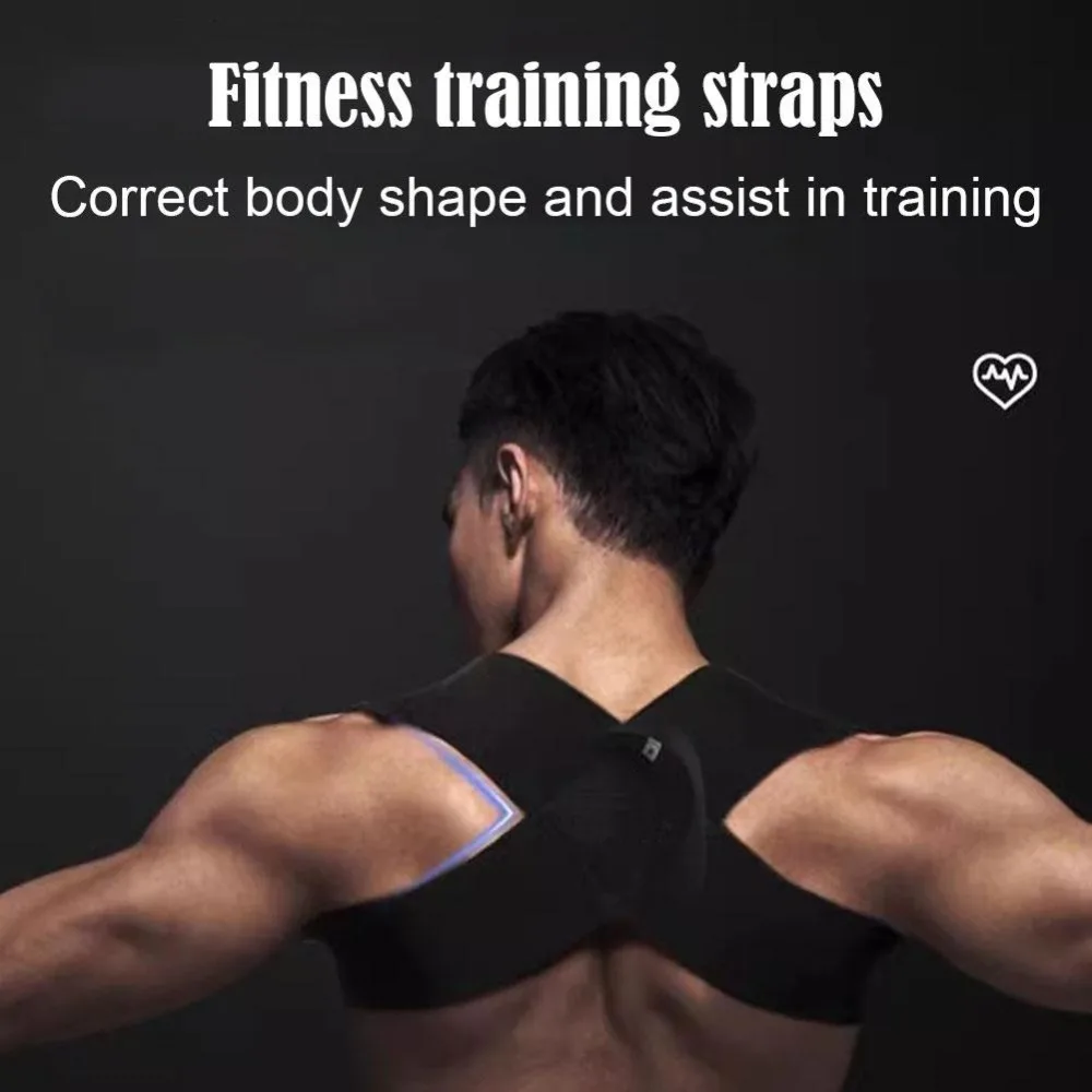 New Adjustable Posture Corrector Belt Assistive Anti-camel Correction Belt Back Support Fitness Training