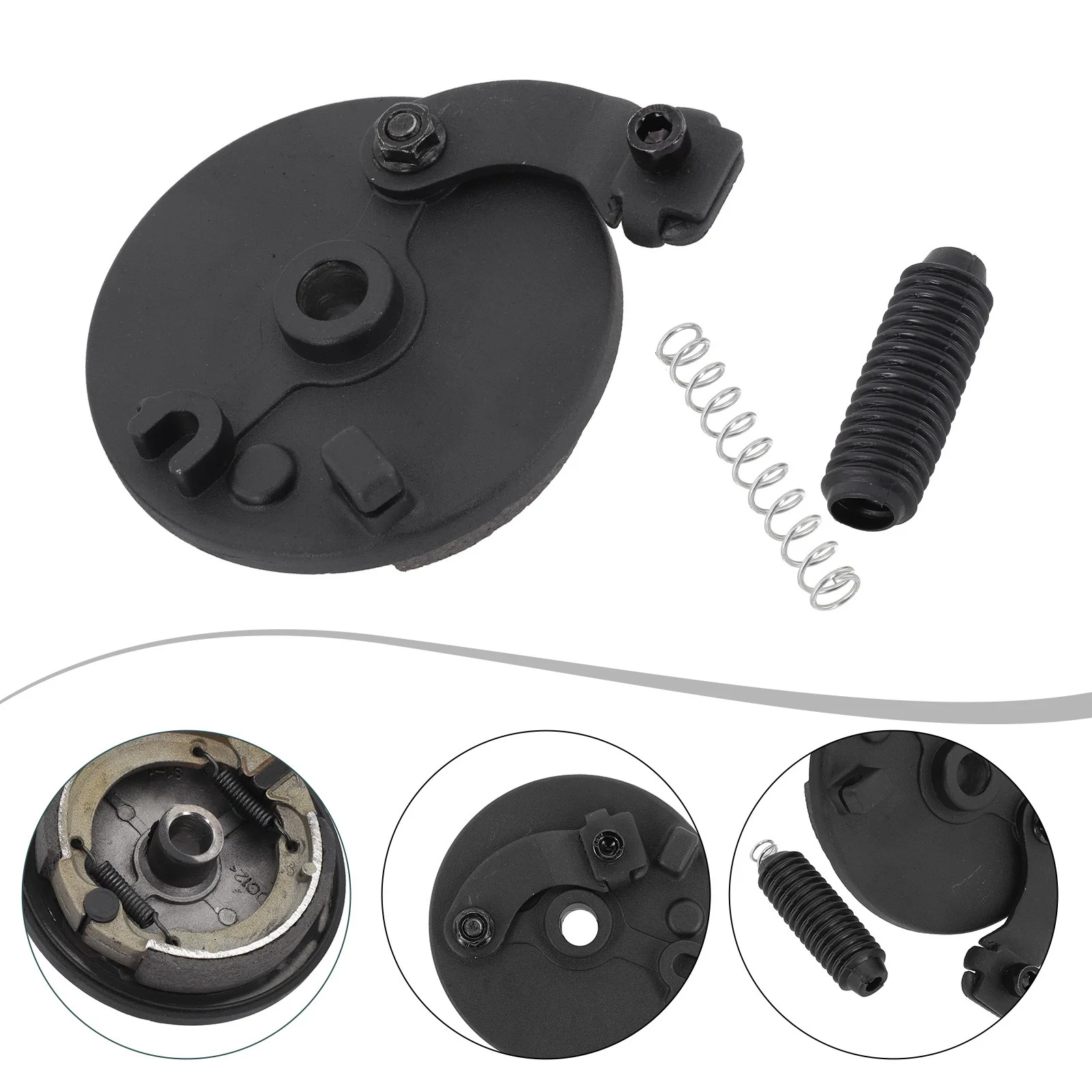 

Metal Brake Replacement Electric Scooter Drum Brake Damaged Brake Replacement Pack Size 10*10*5cm Easy To Replace For E2plus