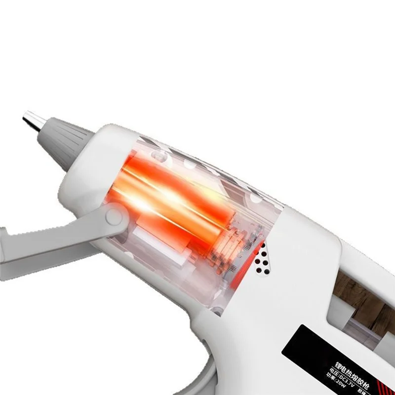 

CQMF-Mini Rechargeable Hot Silicone Machine,7Mm Portable Cordless 3.7V,60 Min Use,Type-C Charging, Kids DIY Tools