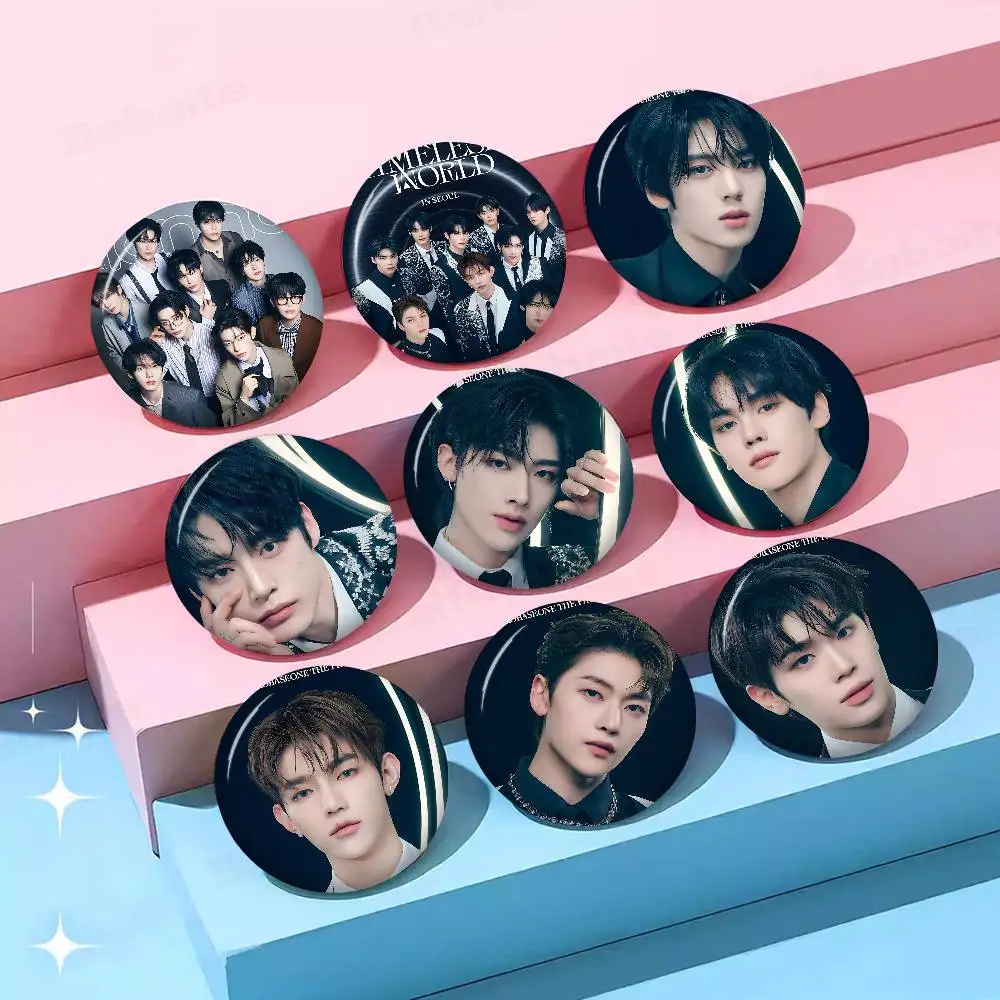 1pc Korean Boy Band Z-Z-ZB1 Kpop Group Anime Button Pin Handmade Brooch For Clothes Cartoon Badge Backpack Decoration Jewelry