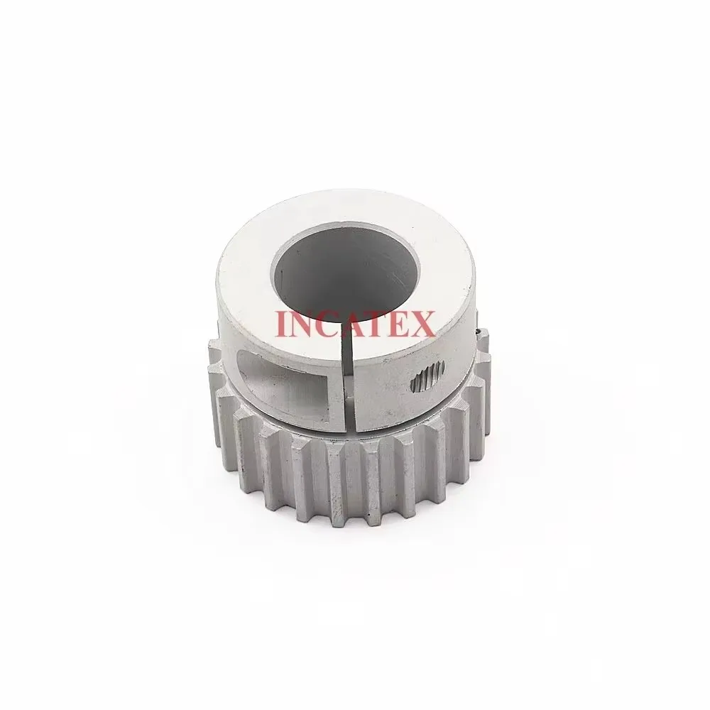 Tajima Embroidery Machine Spare Parts Timing Pulley With Base W10-24 18mm Diameter Shaft For Main Shaft Rotary Encoder