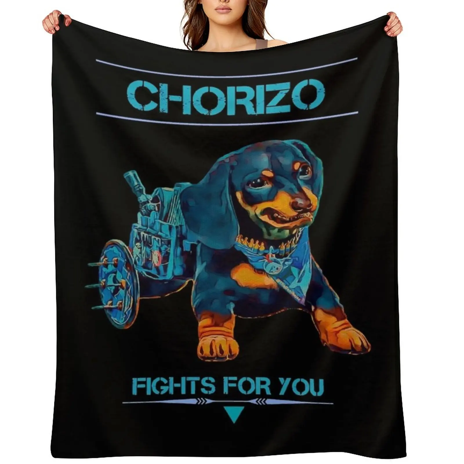 

Gifts For Men Chorizo Fights For You Blue Edition Gift For Fans Throw Blanket Luxury Brand Hair Picnic Blankets