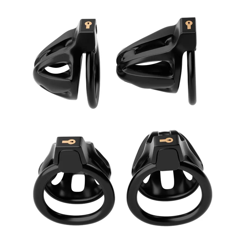 Two Male Penis Locks, Chastity Cages, Invisible Items for Going Out Props for Penis Wearing, Restraints Birdcages, Adult Product