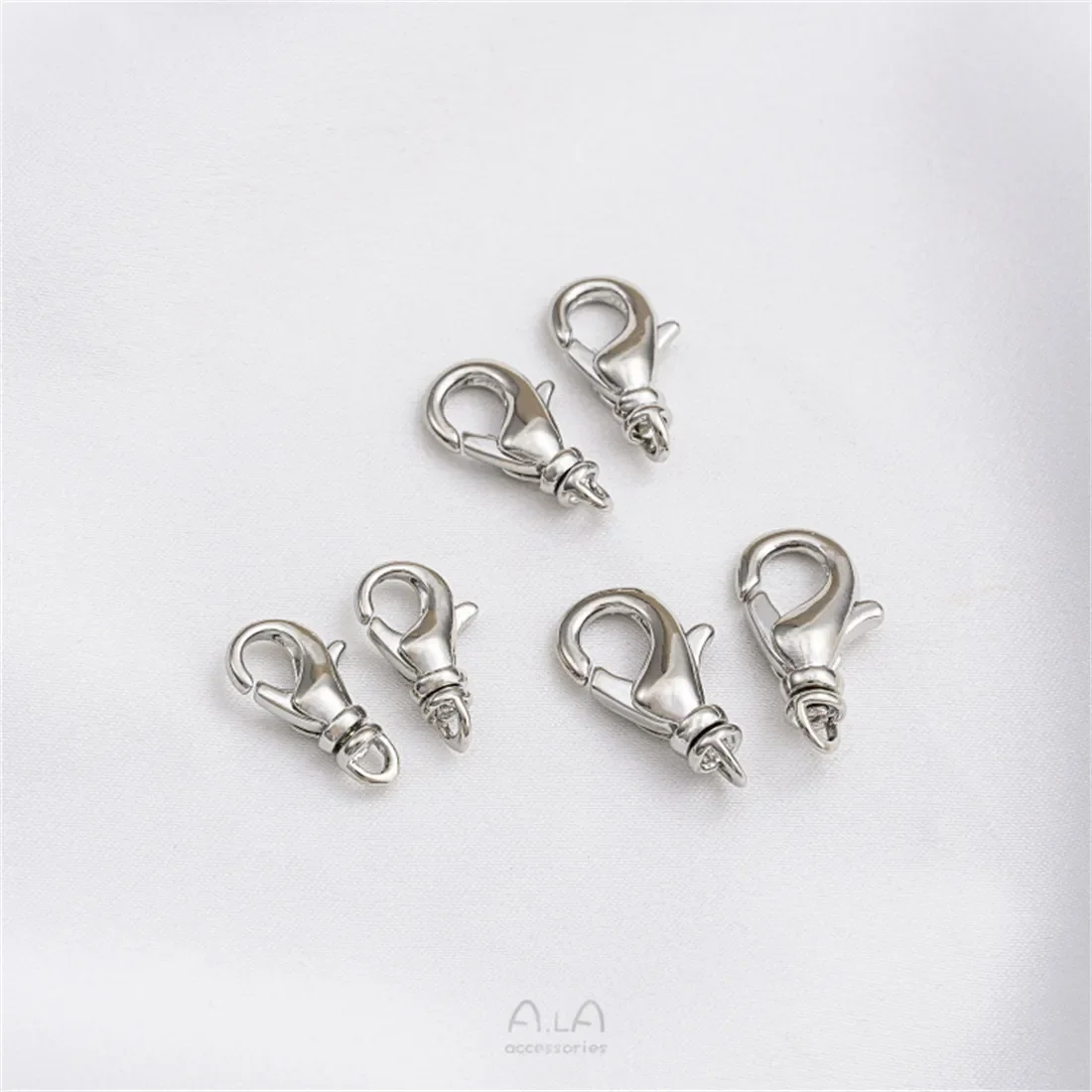 Universal Swivel Buckle 14K Gold Color Turning Lobster Clasp Handmade DIY Bracelet Necklace Jewelry Finishing Spring Buckle