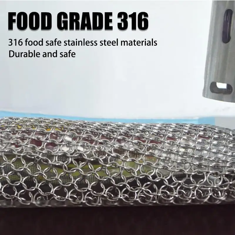 Sous vide corrente peso de aço inoxidável submersão completa rede de malha de cozimento para refeições saudáveis sous vide acessórios