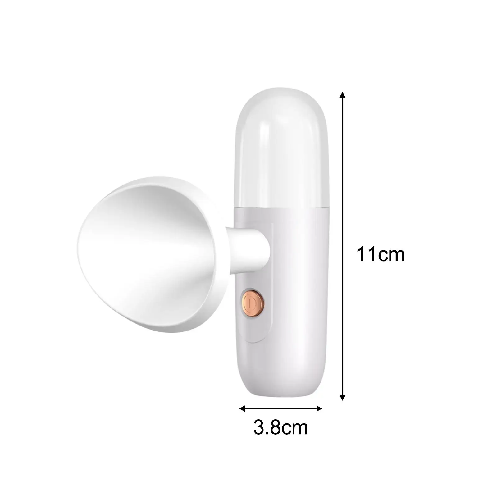 Pulverizador de niebla Mini máquina pulverizadora para el cuidado de los ojos Nano nebulizador Facial para limpieza de maquillaje diario viaje de belleza hidratante