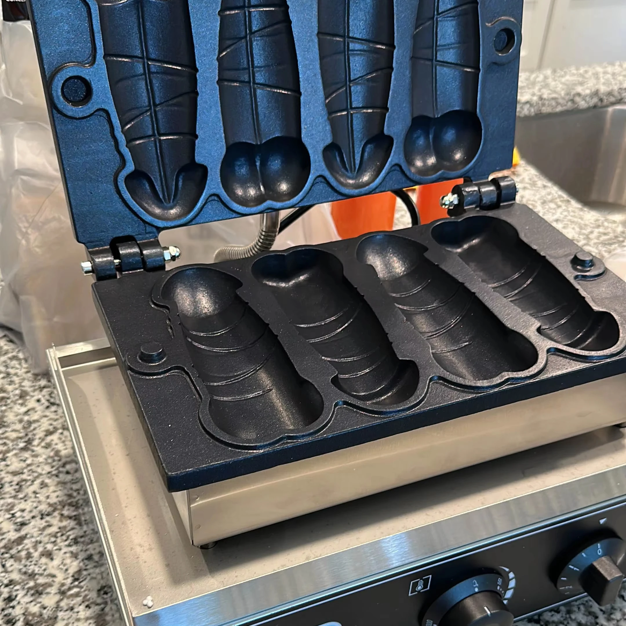 

Hot Sales Professional Product Line Snack Food Machine Equipment Supplier Electric , Industrial Waffle Maker