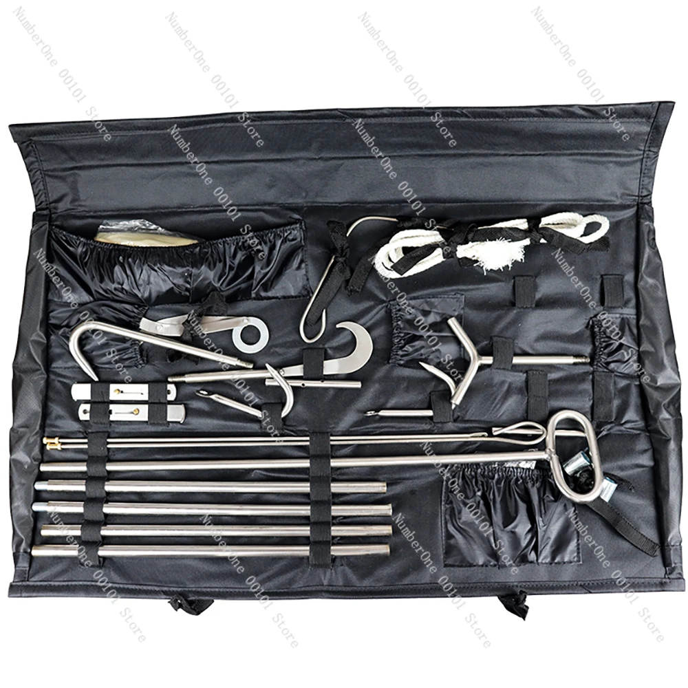 Cattle Obstetrical Instrument Kit Apparatus Veterinary Cow Farming Delivery Medical Equipment Dystocia Midwifery Hook