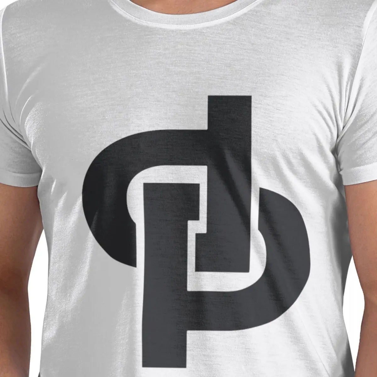 

Jul - футболка Dp для мужчин, хлопковые футболки больших размеров, мужская летняя одежда с короткими рукавами и круглым вырезом, топы S-6XL